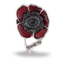 poppy collection somme 100 poppy brooch