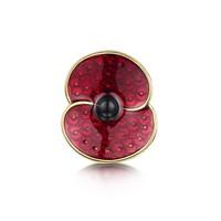 Poppy Collection Poppy Field Enamel Brooch