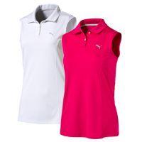 Pounce Sleeveless Womens Polo