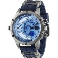 police mens adder rubber strap watch 14536jsu04p