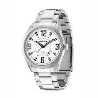 Police Gents Memphis White Dial Watch