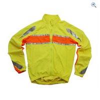 Polaris Men\'s RBS Hi-Vis Cycling Jacket - Size: L - Colour: Yellow