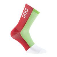 POC Cannondale Drapac Replica Socks - Black/Green/Red - S/M