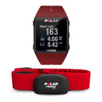 polar v800 gps sports watch with heart rate monitor red