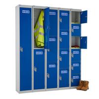 P.P.E Lockers 1800.300.450 6 Compartment