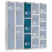 PPE LOCKERS 3 COMPARTMENT 305 x 305