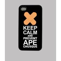 prevent apechusques keep calm blk editio