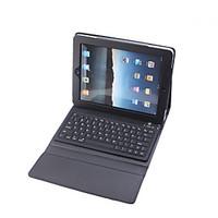 Protective PU Leather Case with Built-in Bluetooth Wireless Keyboard for iPad 2