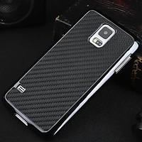 protective carbon fiber plastic back case for samsung galaxy s5