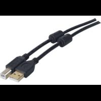 Printer Cable USB 2.0 Black 5 Metre