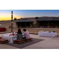 private tour abu dhabi romantic desert and dinner experience for two
