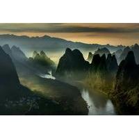 Private Day Tour of Yangshuo Xianggong Mountain and Yulong Bamboo Boat