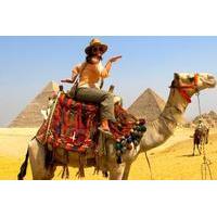 private day tour of the giza pyramids and pharaonic village with camel ...