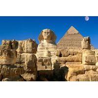 private guided day tour to giza and saqqara pyramids including lunch f ...