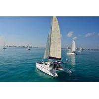Private Catamaran Charter to Isla Mujeres Including Snorkeling