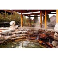 private day trip outdoor hot spring with massage plus juyongguan pass  ...