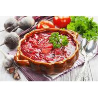 Private Cooking Class: Borsch and Beef Stroganoff in St Petersburg