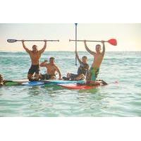 private stand up paddle boarding lesson on waikiki beach