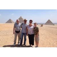 Private Cairo Layover Tour of the Pyramids, Egyptian Museum and Coptic Cairo including Felucca Boat Ride