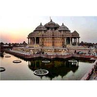Private Evening Tour of Akshardham Temple with Musical Fountain Show