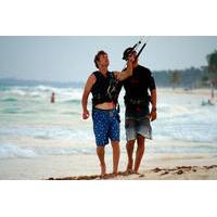 private kiteboarding lesson in tulum