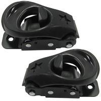 pro jump black buckles pair