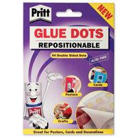 Pritt Glue Dots 64 Nperm 12x1 Wllt - 12 Pack