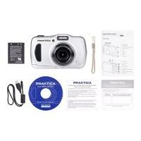 PRAKTICA Luxmedia WP240 Camera Silver 20MP 4x Internal Optical Zoom Wtprf 64MB