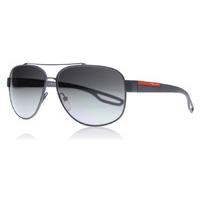 Prada Sport 58Qs Sunglasses Grey Rubber TFZ5W1 Polariserade