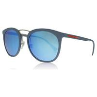 Prada Sport 04SS Sunglasses Blue Rubber VHG5M2 54mm