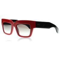 Prada 28Ps Sunglasses Red and Black SMN0A7