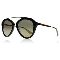 Prada 12QS Sunglasses Black / Gold 1AB1C0 54mm