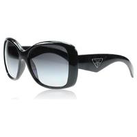 Prada 32PS Triangle Sunglasses Black 1AB5W1 Polariserade