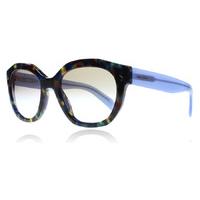 prada 12s sunglasses mixed blue brown ue14s2 53mm