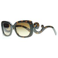 prada 27os minimal baroque sunglasses tortoise 2au6s1