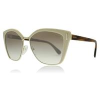 Prada PR56TS Sunglasses Light Brown/Pale Gold VHR4O0 57mm
