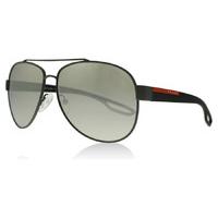 Prada Linea Rossa 55QS Sunglasses Grey Rubber TIG2B0 62mm