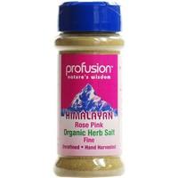 profusion fine pink herb salt shaker 100g