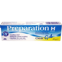 Preparation H Clear Gel 25g