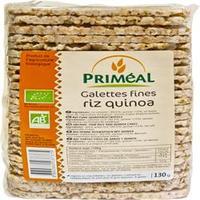 primeal org thin rice quinoa cakes 130g