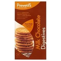 Prewetts Biscuits Half Coated Digestives 155g