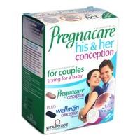 Pregnacare His And Hers Conception 60 Tablet Dual Pack