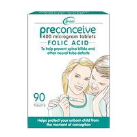 preconceive folic acid tablets 90