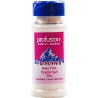 profusion fine pink salt table shaker 140g