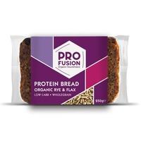 profusion org protein bread rye flax 250g