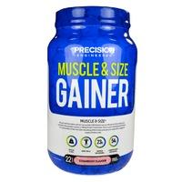 Precision Engineered Muscle & Size Gainer Powder Strawberry 1.9kg - 1900 g