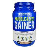 precision engineered muscle size gainer chocolate 19kg 1900g