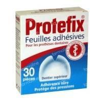 Protefix Adhesive Sheets Bovenprothese 30 St