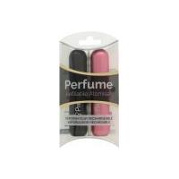 Pressit Refillable Perfume Atomiser Duo Pack - Pink & Black