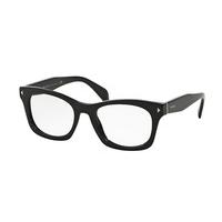 prada eyeglasses pr11svf asian fit 1ab1o1